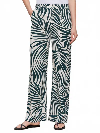 Sanctuary Soft Trouser In Green Oasis In Multi