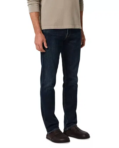 Citizen Of Humanity Elijah Cashmere Denim Straight Jeans Prospect In Blue