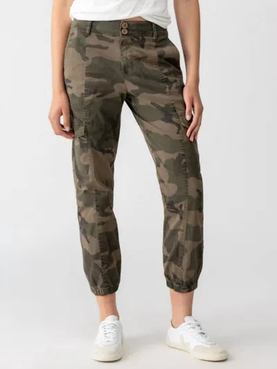 Sanctuary Rebel Standard Rise Pant In Camo In Multi