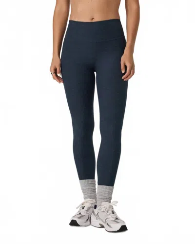 Vuori Clean Elevation Legging In Midnight Heather In Blue