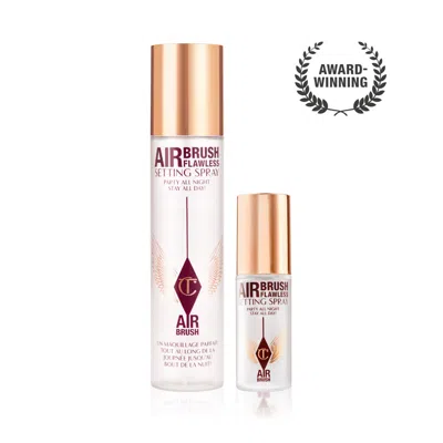 Charlotte Tilbury Airbrush Flawless Setting Spray Xl & Mini Duo - Face Kit