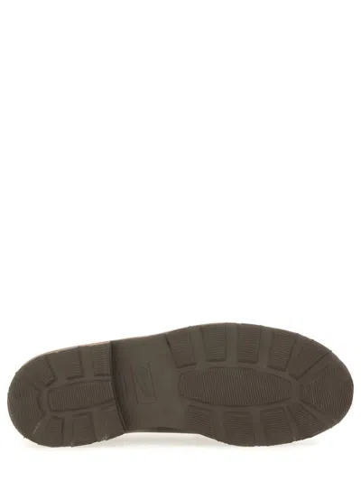 Paraboot "leather Michael Derby Shoe In Brown