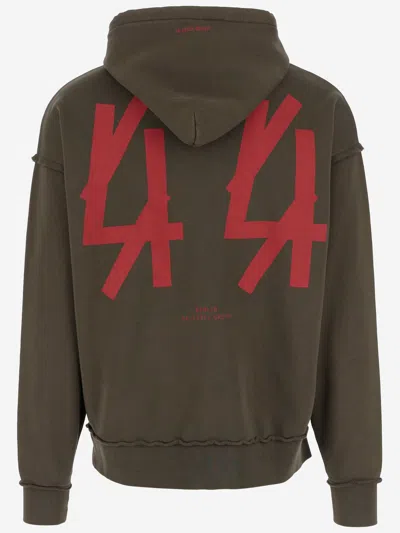 44 Label Group Faded Green Hoodie In Green