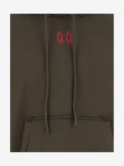 44 Label Group Faded Green Hoodie In Green