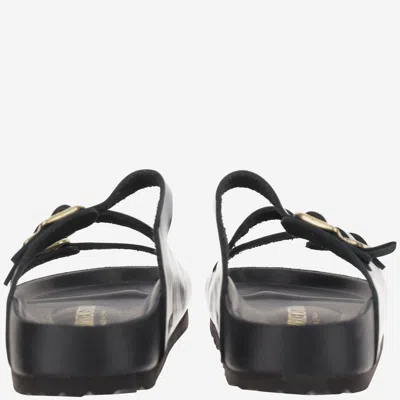 Birkenstock Sandals Florida In Black