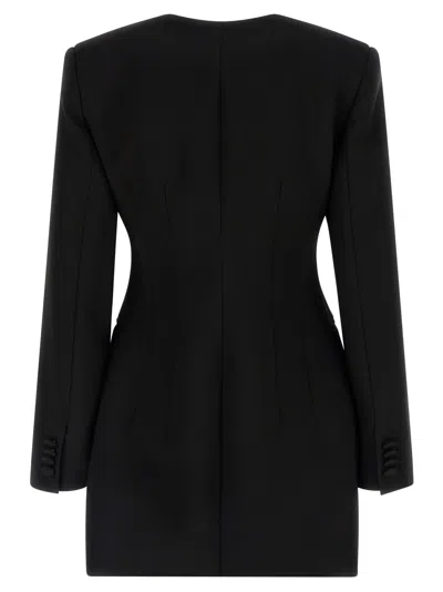 Giuseppe Di Morabito Tailored Double-breasted Blazer Style Dress In Black