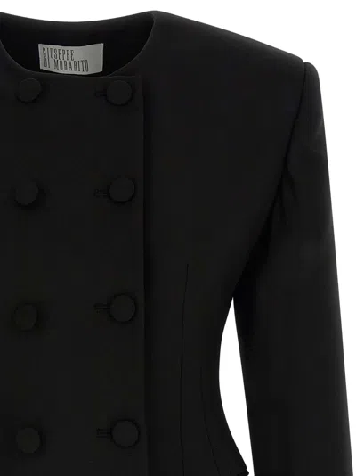 Giuseppe Di Morabito Tailored Double-breasted Blazer Style Dress In Black