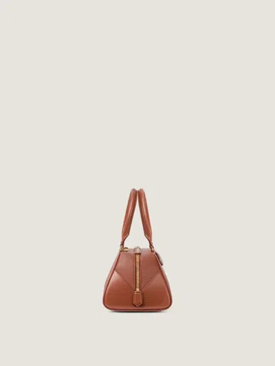 Givenchy Women Caramel Leather Small Antigona Handbag In Brown