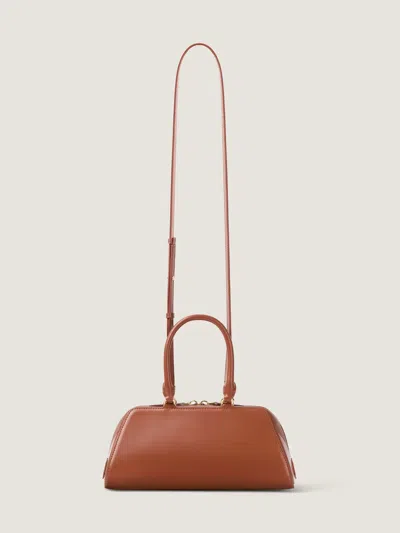 Givenchy Women Caramel Leather Small Antigona Handbag In Brown