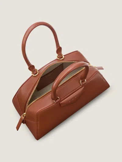 Givenchy Women Caramel Leather Small Antigona Handbag In Brown