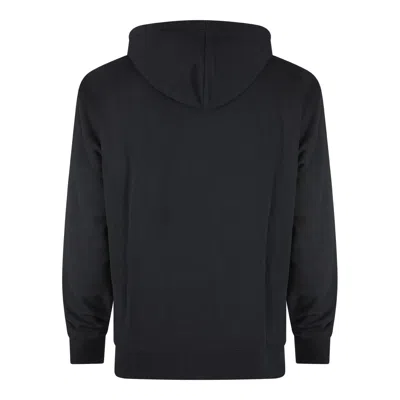 Jacquemus Hooded Long Sleeve Knitwear With Ribbed Cuffs In Black