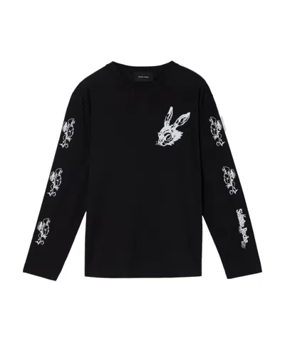 Simone Rocha Double Tortoise And Hare Long-sleeved T-shirt In Black