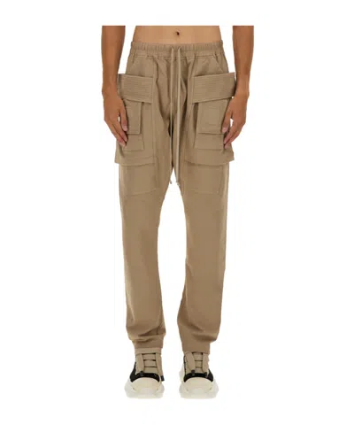 Rick Owens Drkshdw Creatch Cargo Pants In Brown