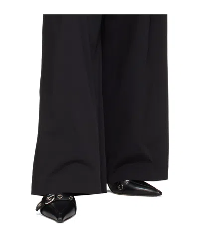 Aeyde Tara Eyelet High Heel Sandals In Black