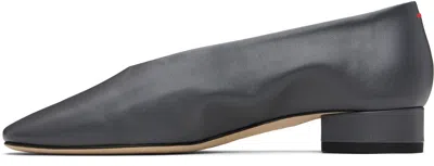 Aeyde Delia Low-heeled Ballet Flats In Black