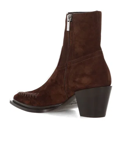 Jimmy Choo 60mm Cece Pointed-toe Boots In Brown