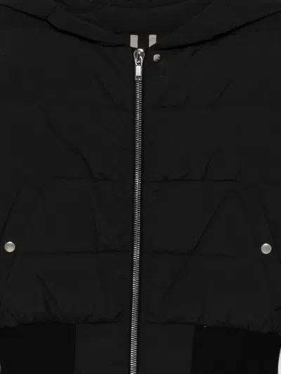 Rick Owens Hooded Jkt In Black