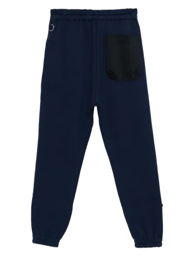Undercover Cotton Track Pants In Blue