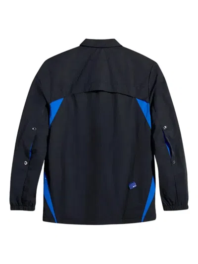 Converse X Ader Error Panelled Blazer In Blue