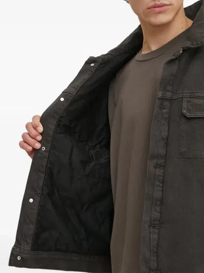 Won Hundred Button-fastening Denim Jacket In Brown