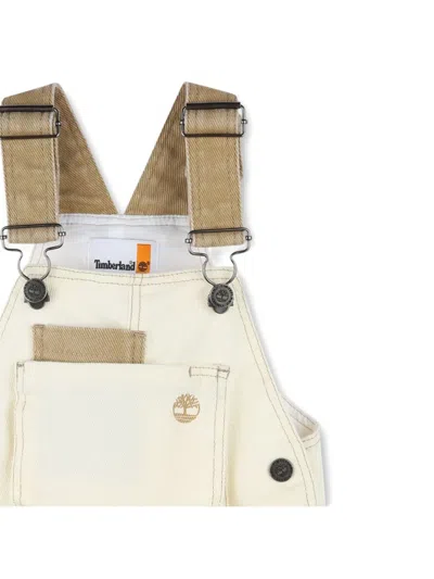 Timberland Corduroy-strap Dungarees In Neutral