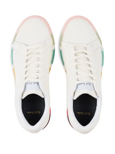 Paul Smith White Leather Sneakers