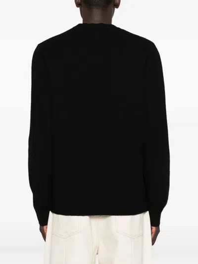 Apc A.p.c. Sweaters Black In Black