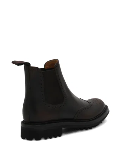Church's Leather Chelsea Boots In Black