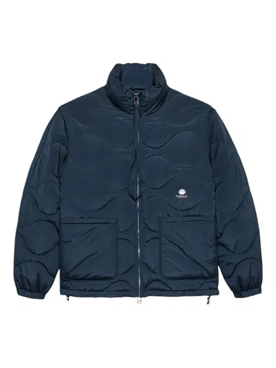 New Amsterdam Quilted Padded Jacket In Blue