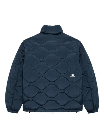 New Amsterdam Quilted Padded Jacket In Blue
