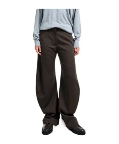 Acne Studios Women Tailored Trousers In Brown
