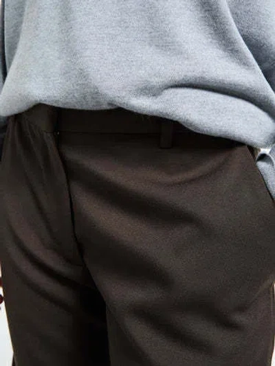 Acne Studios Women Tailored Trousers In Brown