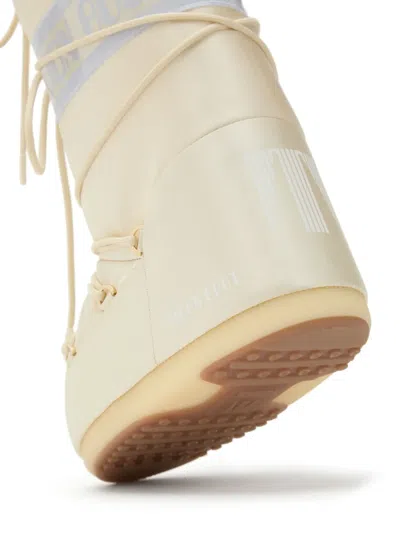 Moon Boot Logo-band Lace-up Boots In Multi