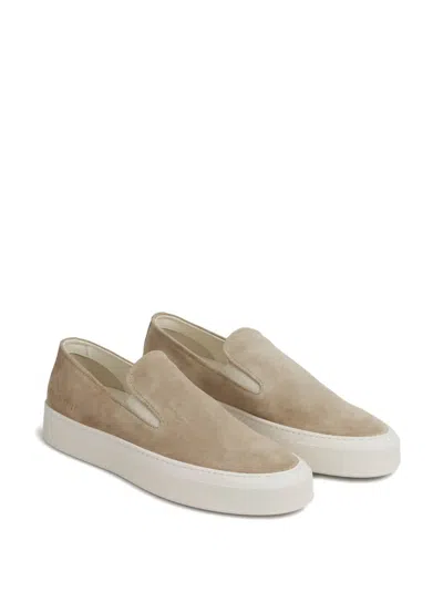 Common Projects Suede Slip-on Sneakers In Neutral