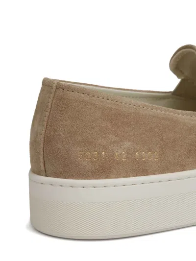 Common Projects Suede Slip-on Sneakers In Neutral