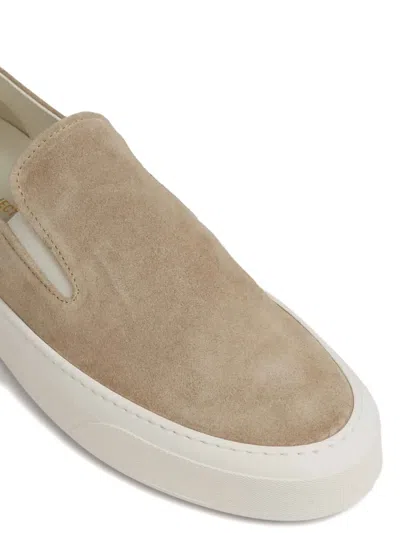Common Projects Suede Slip-on Sneakers In Neutral