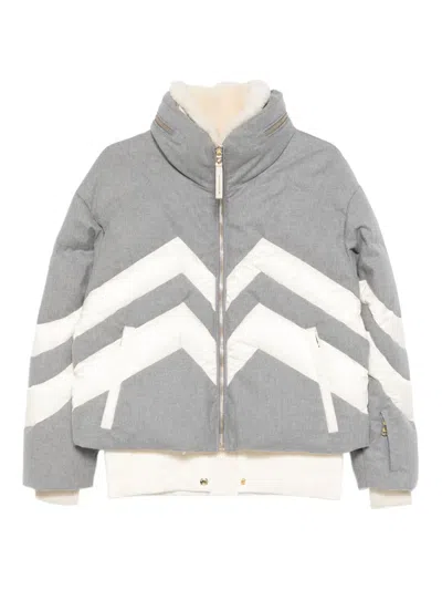 Bogner Valea Down Ski Jacket In Gray