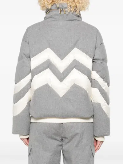 Bogner Valea Down Ski Jacket In Gray