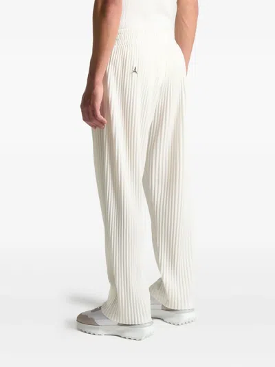 Manière De Voir Jonas Pleated Trousers In White