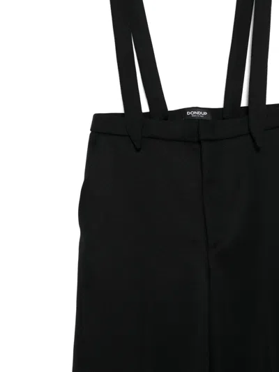 Dondup Wool Trousers In Brown