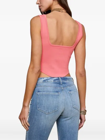 L'agence Cara Low-rise Bootcut Jean In Ibarra In Pink