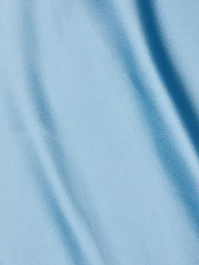 L'agence Silk Top In Blue