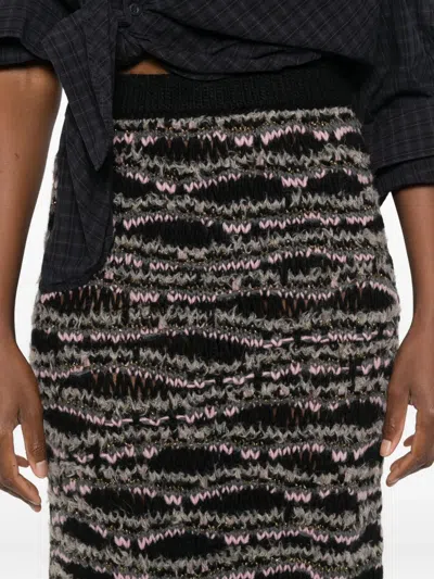 Kristina Ti Knit Maxi Skirt In Black