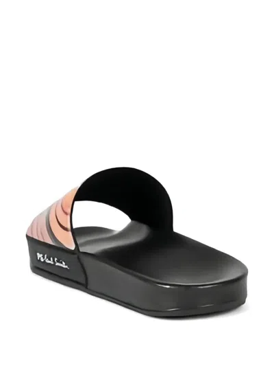 Paul Smith Swirls Nyro Slides In Multi
