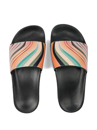Paul Smith Swirls Nyro Slides In Multi