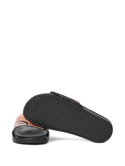 Paul Smith Swirls Nyro Slides In Multi