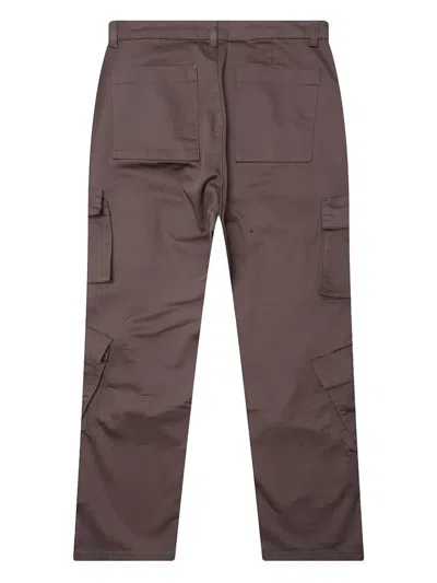 Represent Cargo Flap-pocket Trousers In Brown
