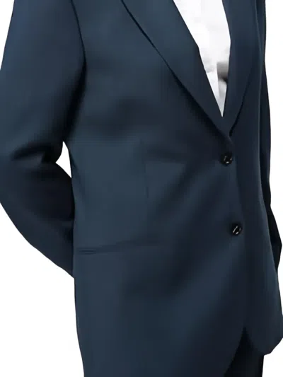 Paul Smith Single-breasted Blazer In Blue