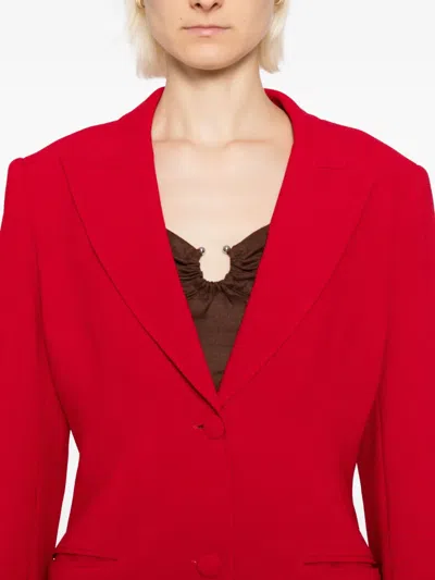 单排扣西装夹克