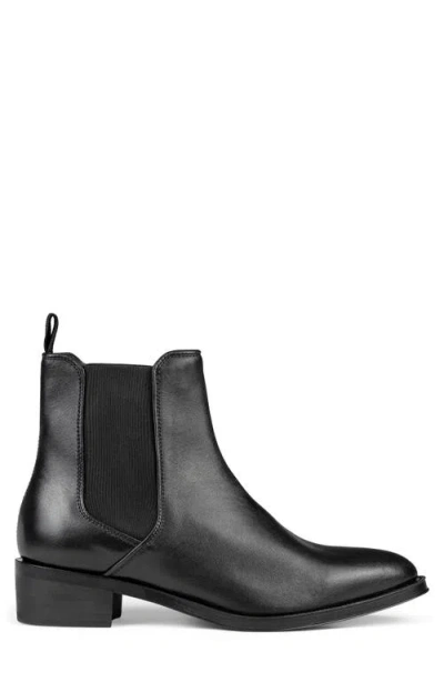 Donald Pliner Men Ashford Black Lizard Print Leather Boot In White